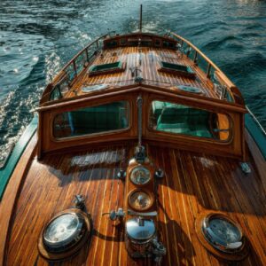 Marine wood installations and boat surfaces