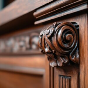 Wooden furniture and cabinetry